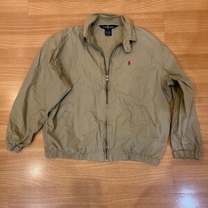 Polo Ralph Lauren Khaki Windbreaker Jacket